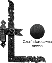 ZAWIAS KĄTOWY 560 CZERŃ STARODAWNA MOCNA 130x210 mm