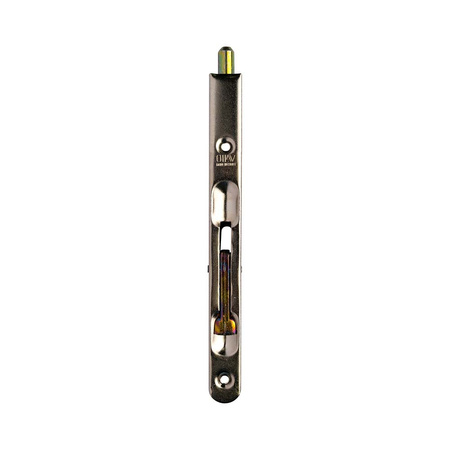 ZASUWA CZOŁOWA OT 260 ZAOKRĄGLONA NIKLOWANA DŁUGOŚĆ 160 mm