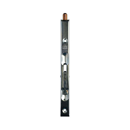ZASUWA CZOŁOWA OT 260 GALWANIZOWANA NA BIAŁO (SREBRNA) PROSTA DŁUGOŚĆ 160 mm