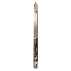 ZASUWA CZOŁOWA OT 260 ZAOKRĄGLONA NIKLOWANA DŁUGOŚĆ 200 mm